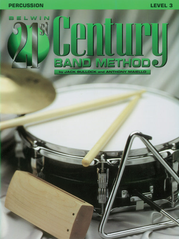Belwin 21st Century Band Method, Level 3 Cover Image