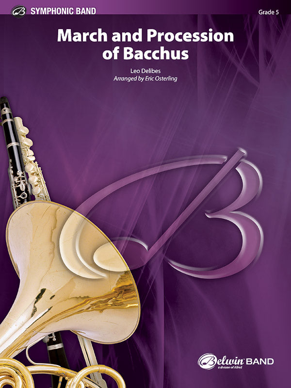 March and Procession of Bacchus Sheet Music Preview