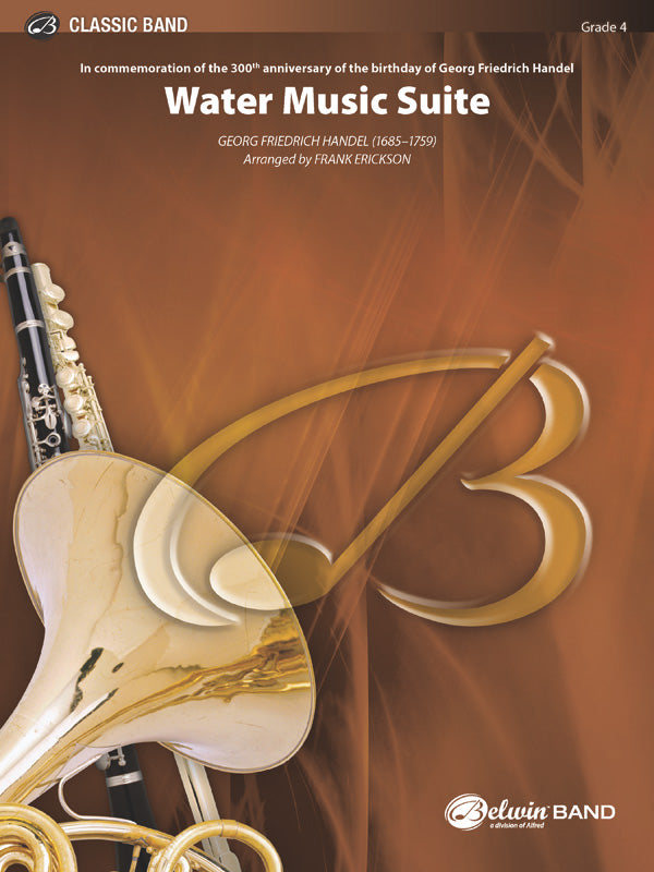 Water Music Suite: E-flat Contrabass Clarinet Sheet Music Preview