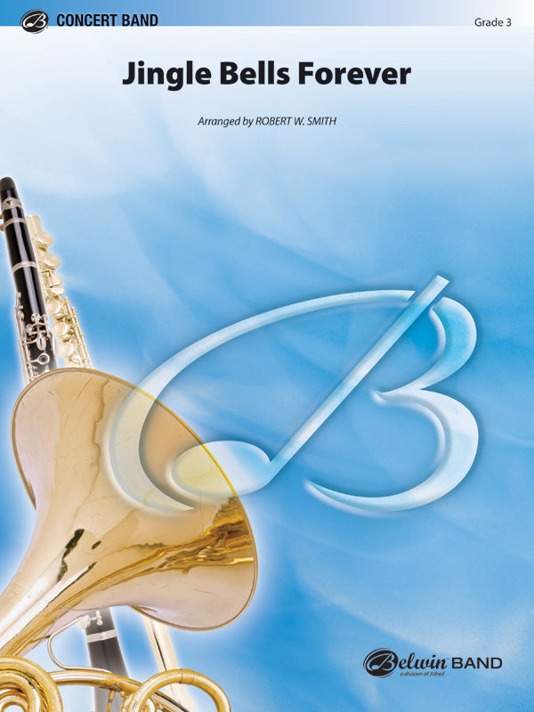 Jingle Bells Forever (Concert March): 1st & 2nd E-flat Alto Saxophone Sheet Music Preview