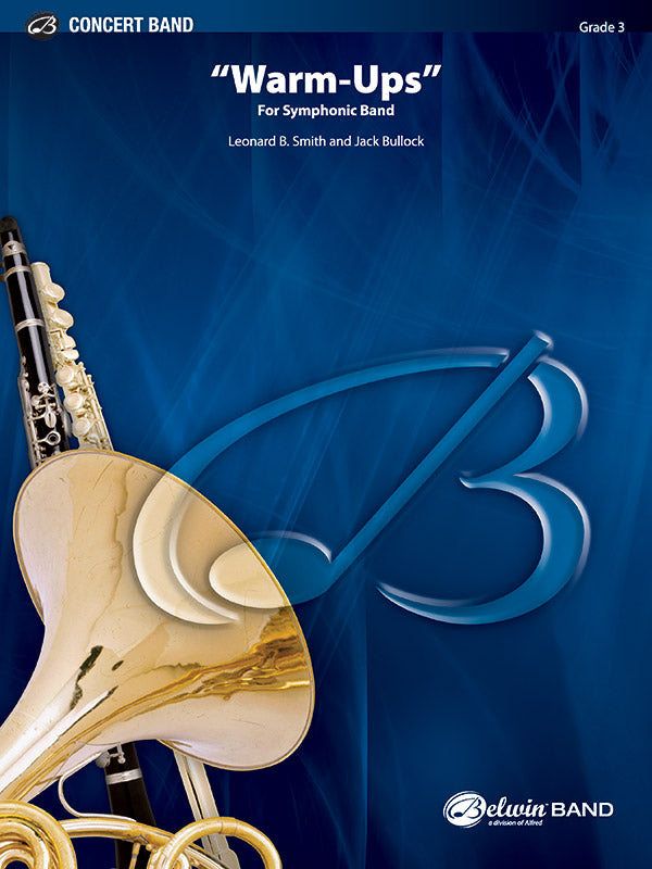 Belwin "Warm-Ups" for Symphonic Band: B-flat Tenor Saxophone Sheet Music Preview