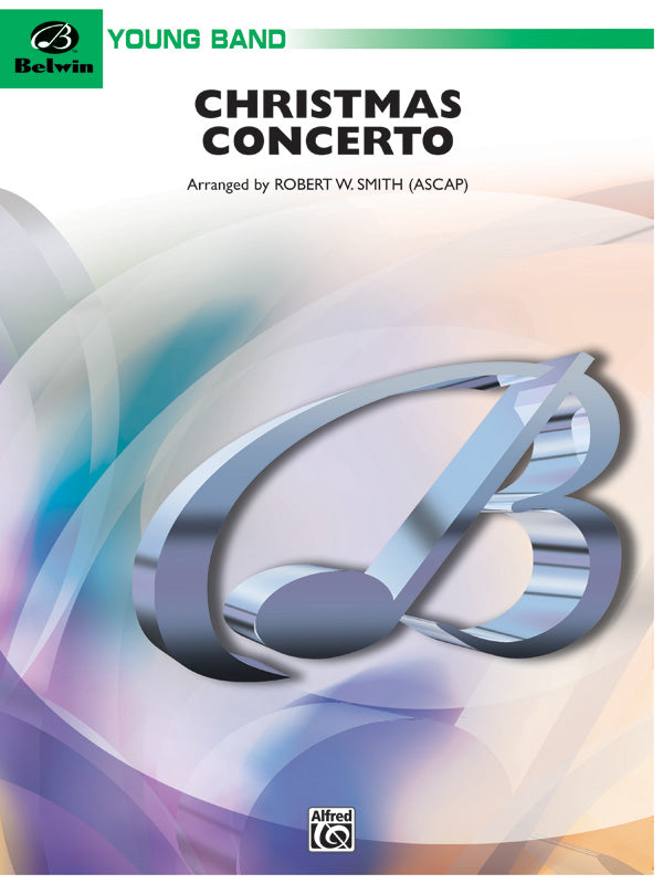 Christmas Concerto (Solo Trumpet, Clarinet, Flute, or Alto Saxophone and Band) Sheet Music Preview