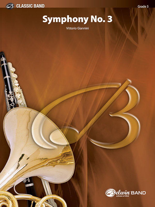 Symphony No. 3 for Band: Score Sheet Music Preview
