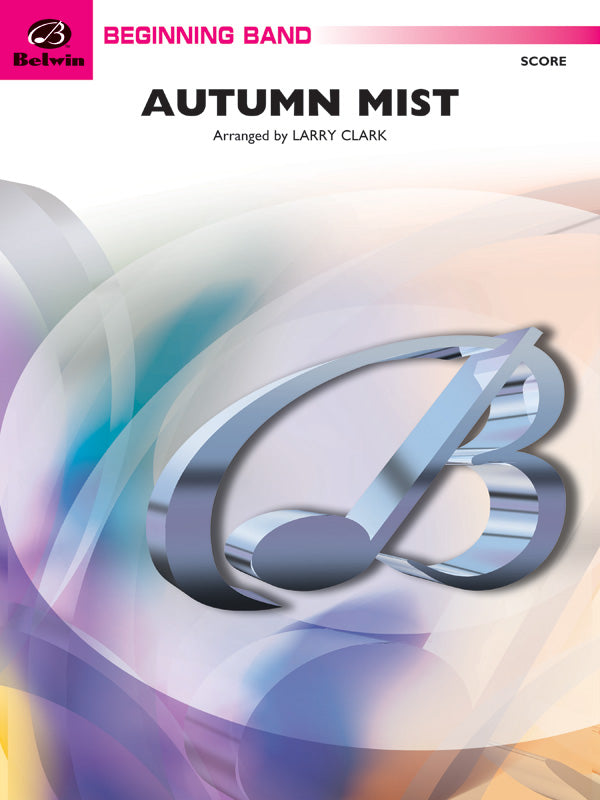 Autumn Mist: E-flat Baritone Saxophone Sheet Music Preview