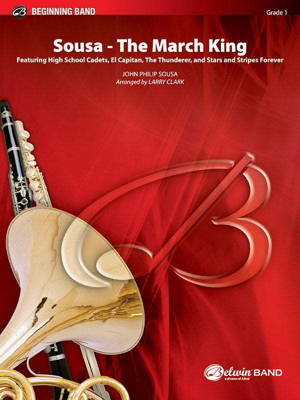 Sousa - The March King: 1st Trombone Sheet Music Preview