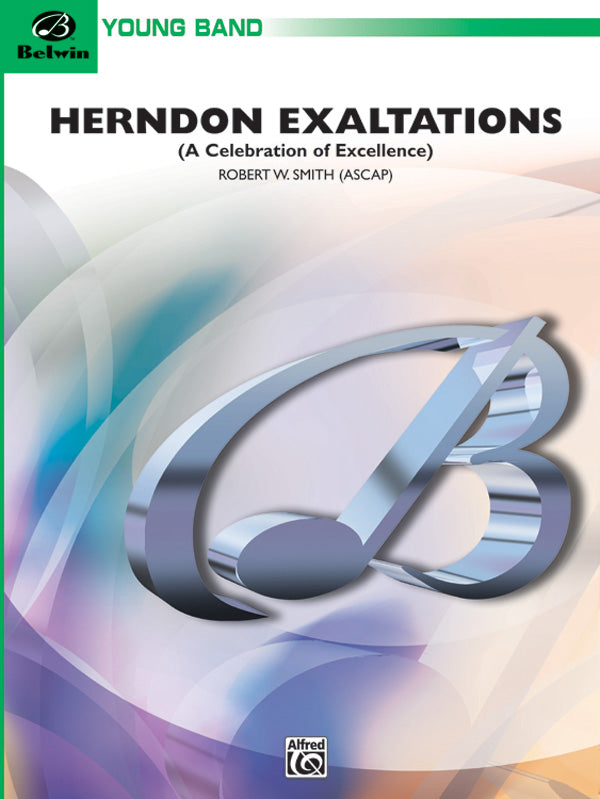 Herndon Exaltations (A Celebration of Excellence): E-flat Baritone Saxophone Sheet Music Preview