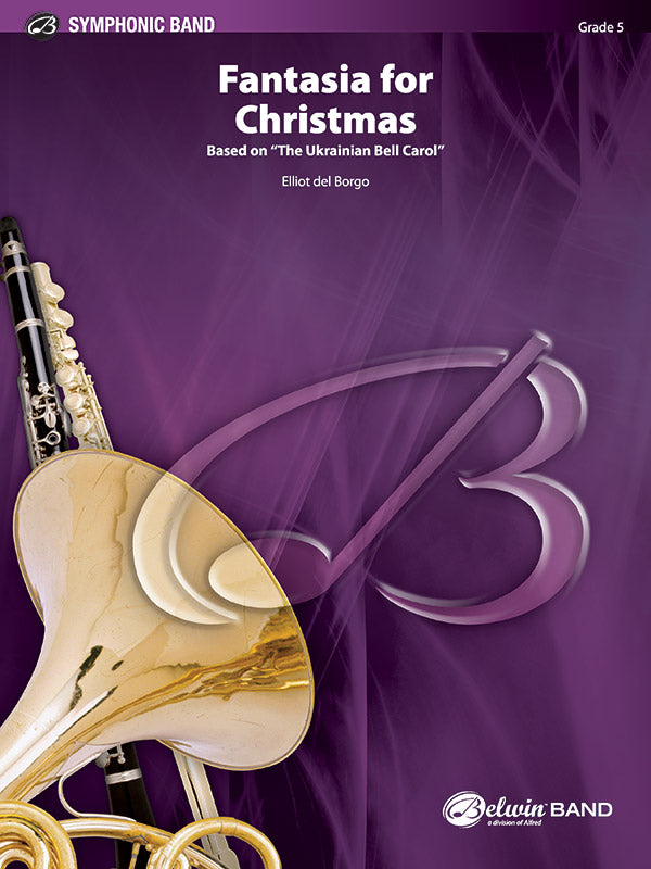 Fantasia for Christmas (based on "The Ukranian Bell Carol"): 1st F Horn Sheet Music Preview