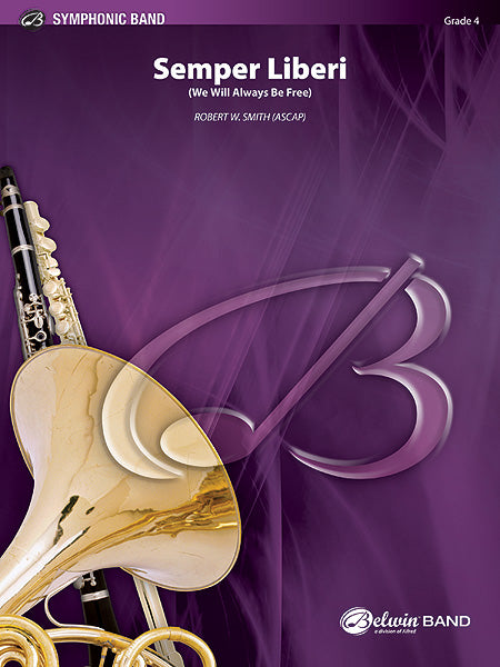 Semper Liberi (We Will Always Be Free): 2nd Percussion Sheet Music Preview