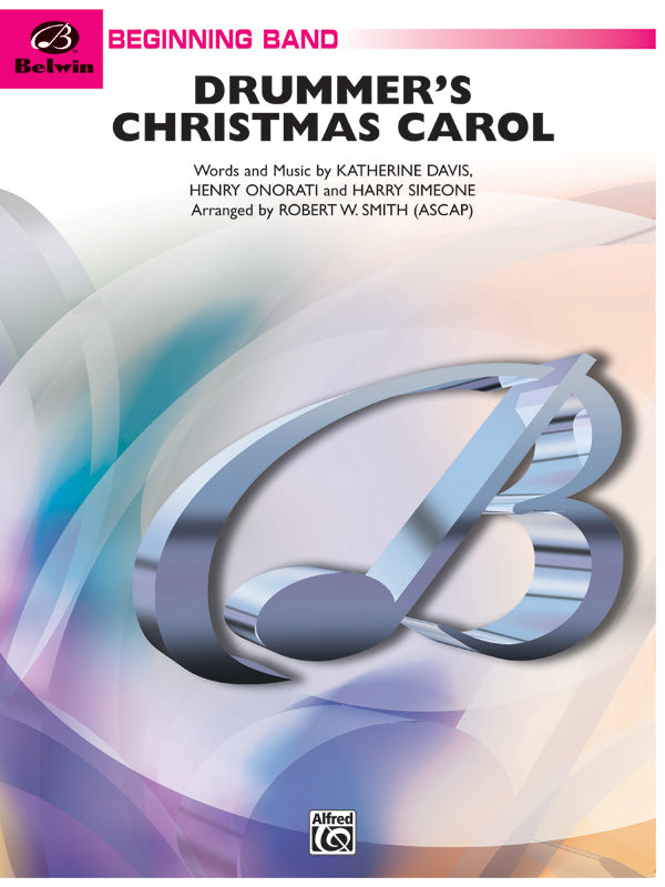 Drummer's Christmas Carol: 1st B-flat Trumpet Sheet Music Preview