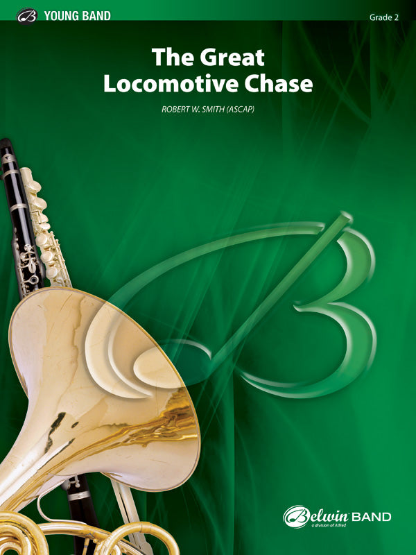 The Great Locomotive Chase: B-flat Tenor Saxophone Sheet Music Preview