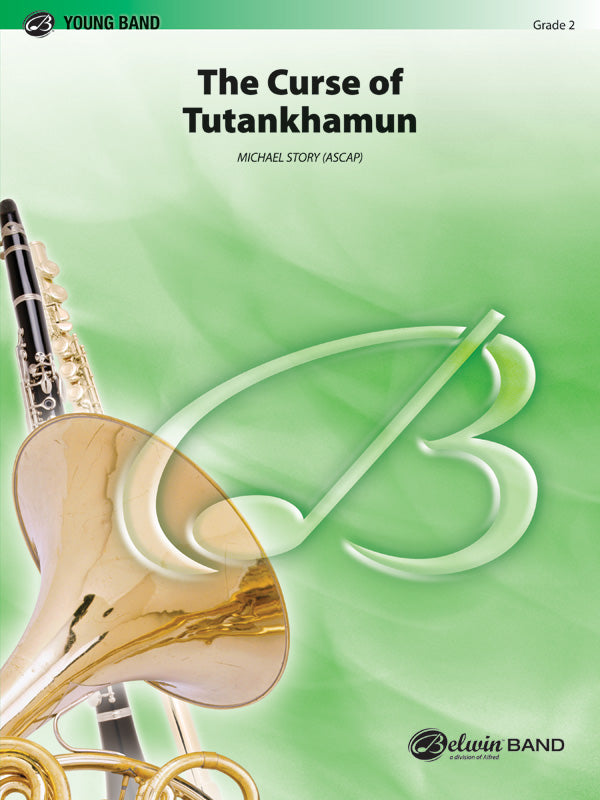 The Curse of Tutankhamun: (wp) 1st B-flat Trombone T.C. Sheet Music Preview