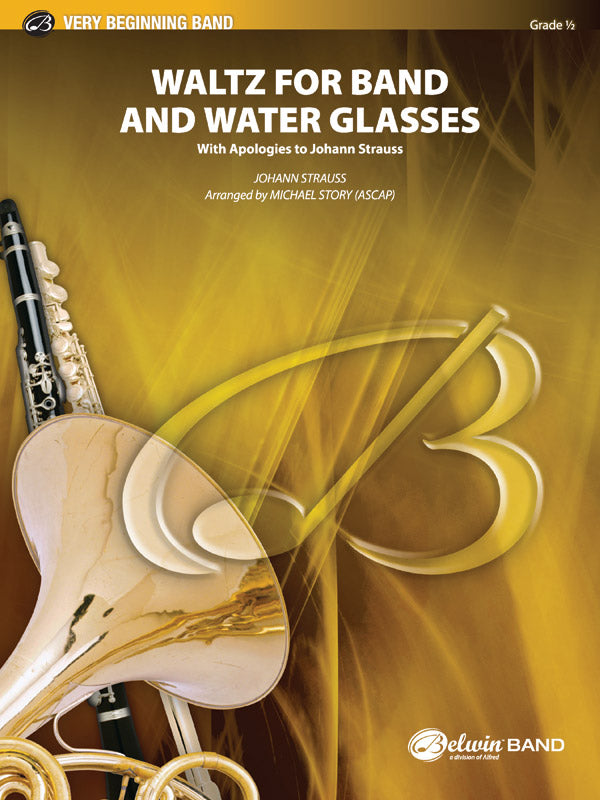 Waltz for Band and Water Glasses (with Apologies to Johann Strauss) Sheet Music Preview