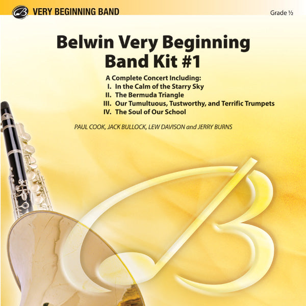 Belwin Very Beginning Band Kit #1 Sheet Music Preview
