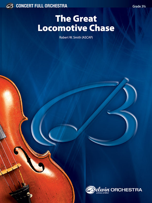 The Great Locomotive Chase: 2nd F Horn Sheet Music Preview