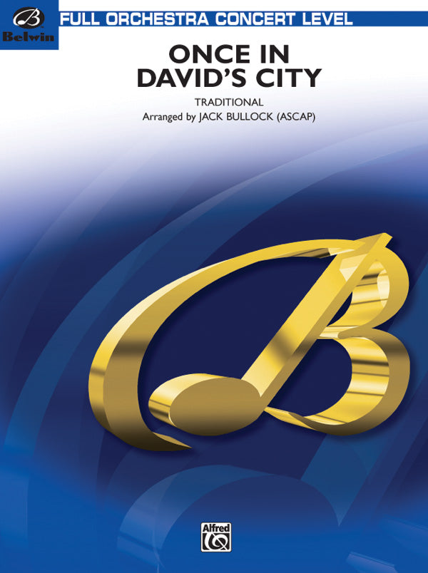Once in David's City: 1st B-flat Clarinet Sheet Music Preview