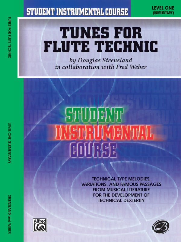 Student Instrumental Course: Tunes for Flute Technic, Level I Cover Image