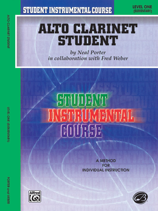 Student Instrumental Course: Alto Clarinet Student, Level I Cover Image