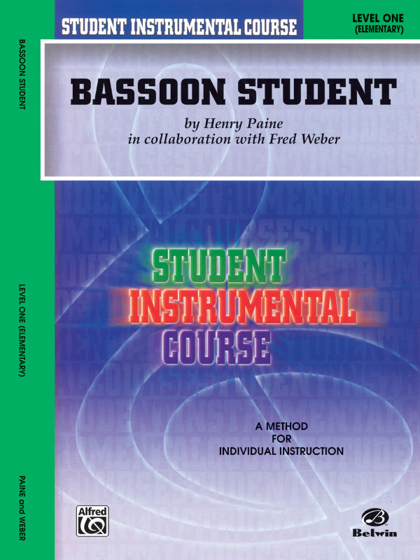 Student Instrumental Course: Bassoon Student, Level I Cover Image