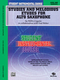 Student Instrumental Course: Studies and Melodious Etudes for Alto Saxophone, Level I Cover Image