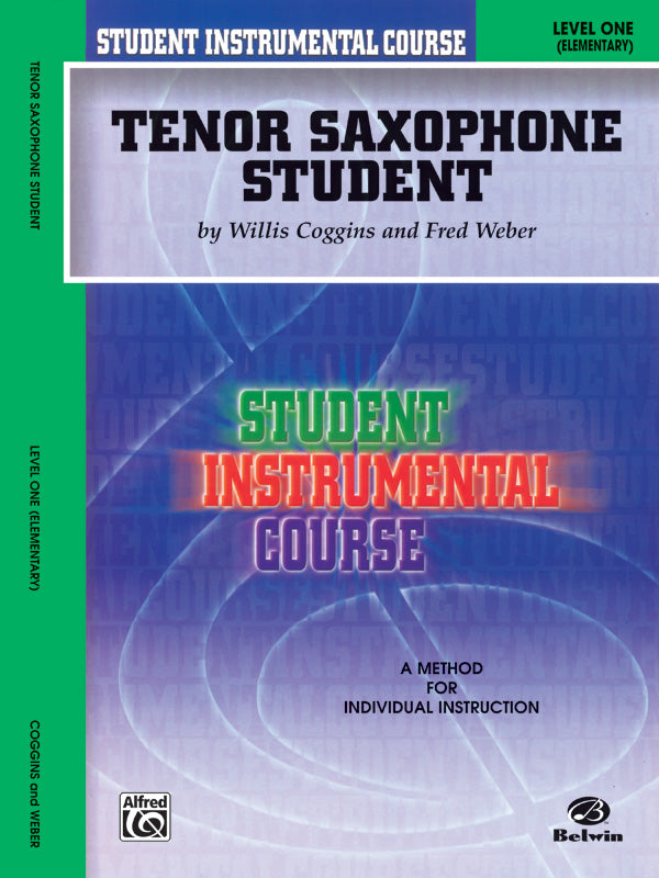 Student Instrumental Course: Tenor Saxophone Student, Level I Cover Image