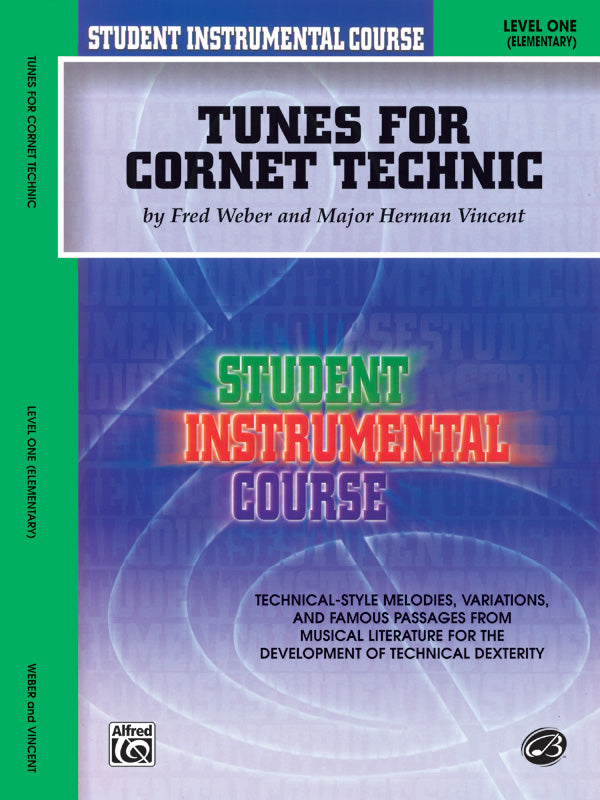 Student Instrumental Course: Tunes for Cornet Technic, Level I Cover Image