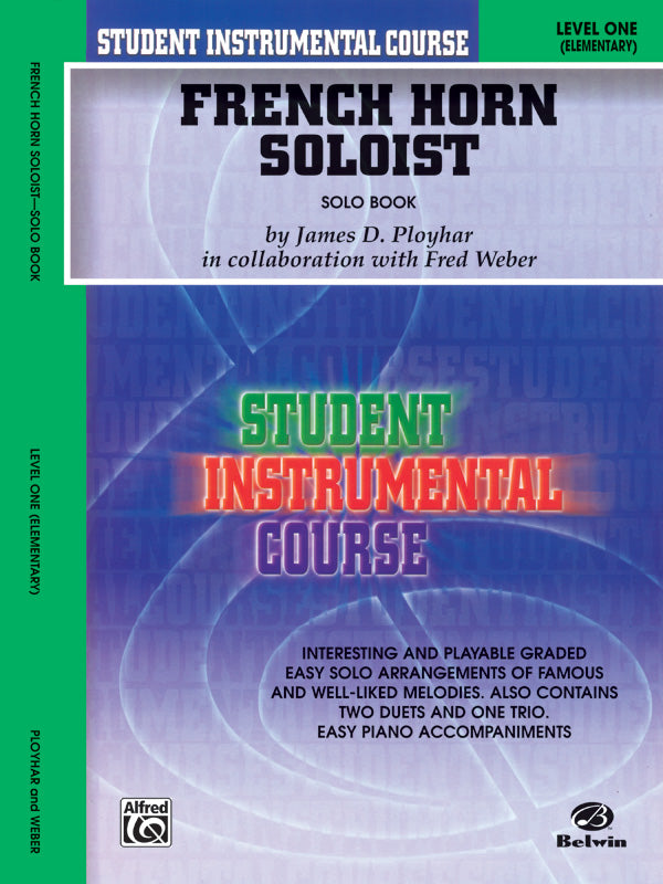 Student Instrumental Course: French Horn Soloist, Level I Cover Image