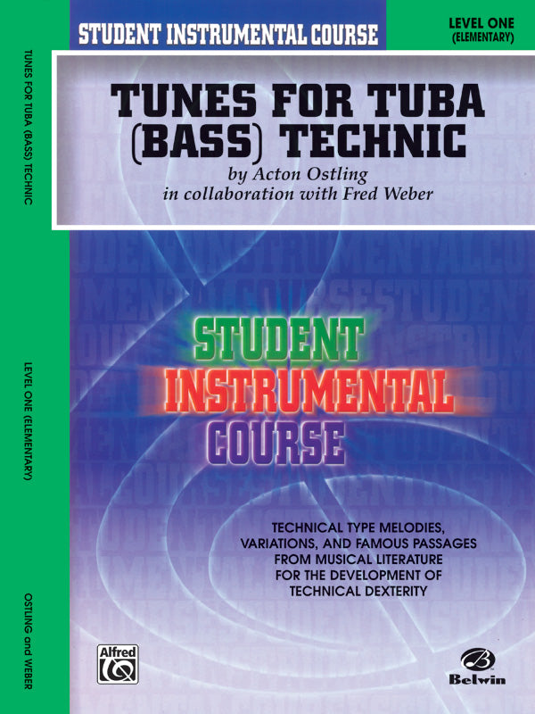 Student Instrumental Course: Tunes for Tuba Technic, Level I Cover Image
