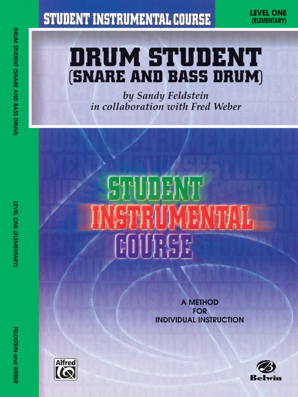 Student Instrumental Course: Drum Student, Level I Cover Image