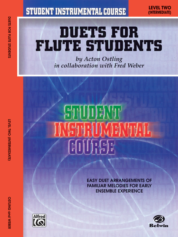 Student Instrumental Course: Duets for Flute Students, Level II Cover Image