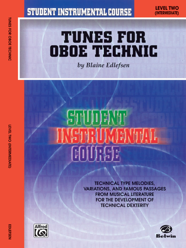 Student Instrumental Course: Tunes for Oboe Technic, Level II Cover Image