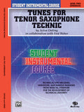 Student Instrumental Course: Tunes for Tenor Saxophone Technic, Level II Cover Image