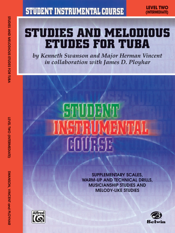 Student Instrumental Course: Studies and Melodious Etudes for Tuba, Level II Cover Image