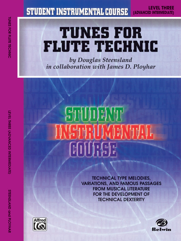 Student Instrumental Course: Tunes for Flute Technic, Level III Cover Image