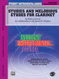 Student Instrumental Course: Studies and Melodious Etudes for Clarinet, Level III Cover Image