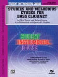 Student Instrumental Course: Studies and Melodious Etudes for Bass Clarinet, Level III Cover Image