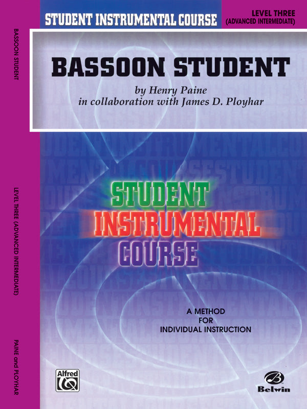 Student Instrumental Course: Bassoon Student, Level III Cover Image