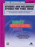 Student Instrumental Course: Studies and Melodious Etudes for Tuba, Level III Cover Image