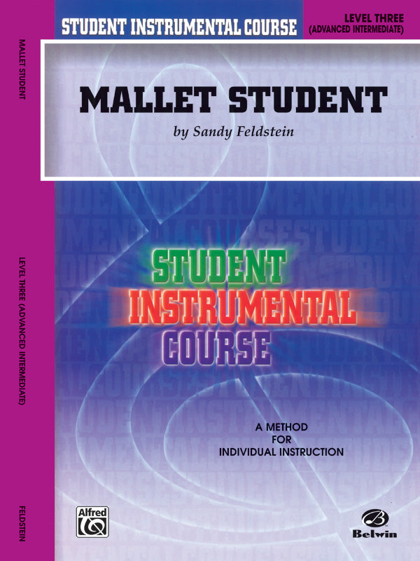 Student Instrumental Course: Mallet Student, Level III Cover Image