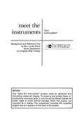 Meet the Instruments Cover Image