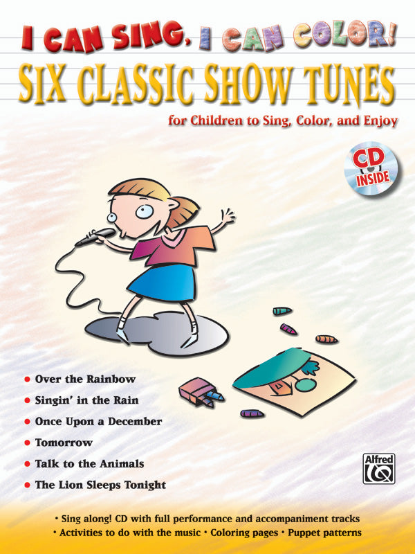 I Can Sing, I Can Color! Cover Image