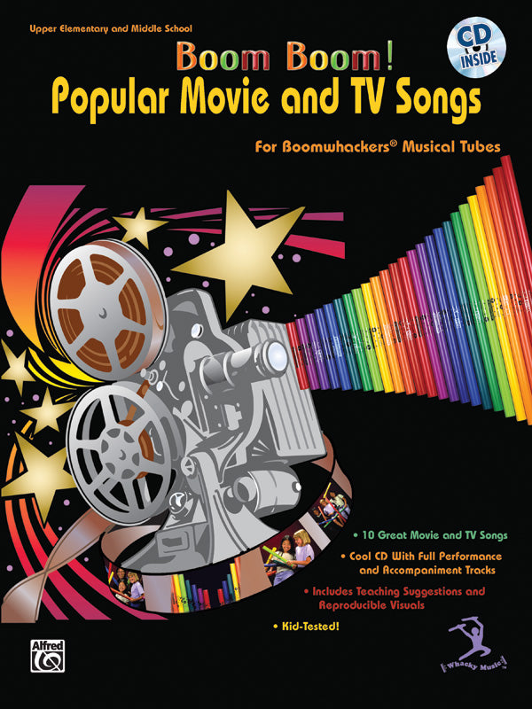 Boom Boom! Popular Movie and TV Songs Cover Image