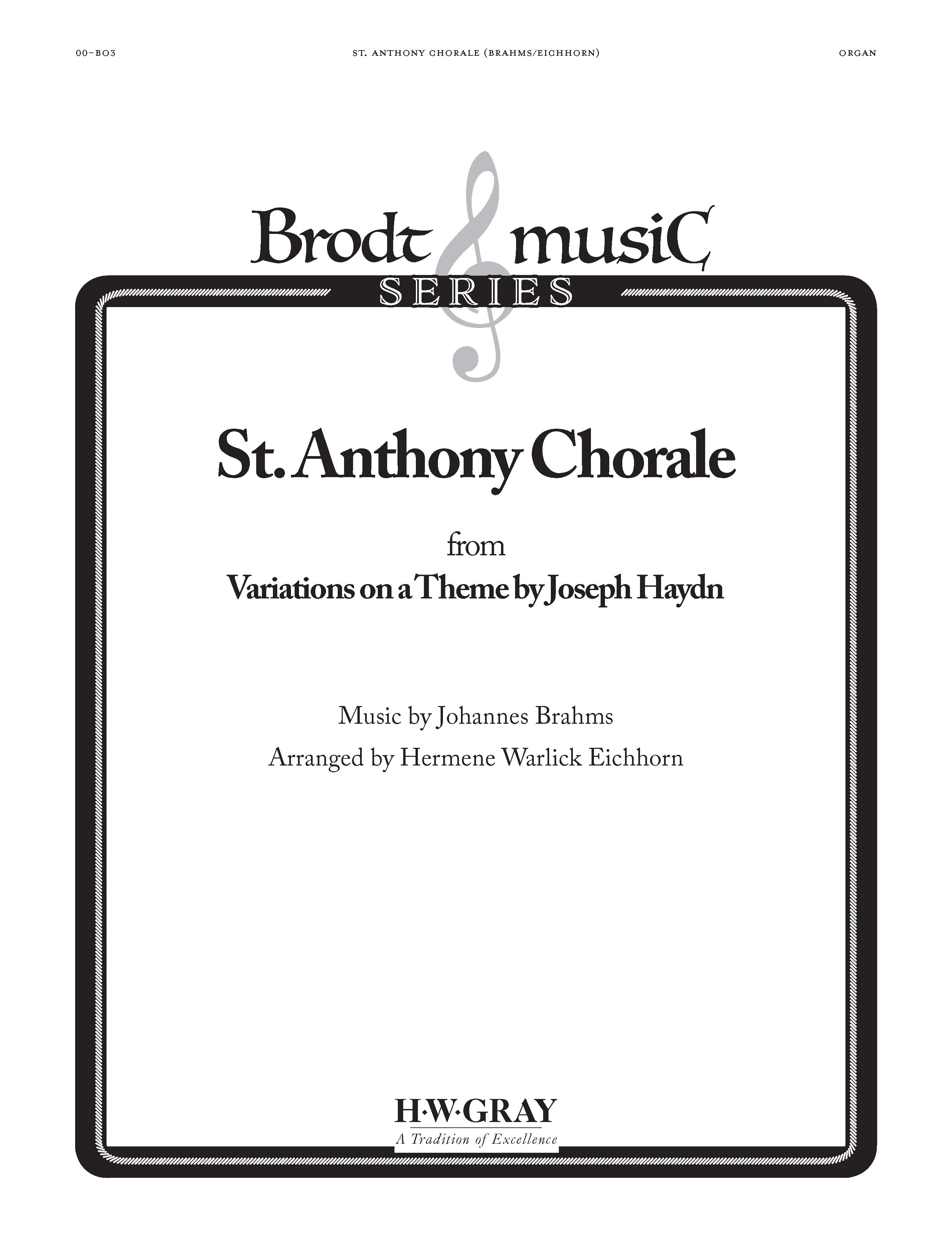 St. Anthony Chorale Cover Image