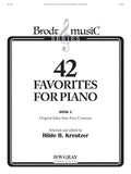 42 Favorites for Piano, Book 2 Cover Image