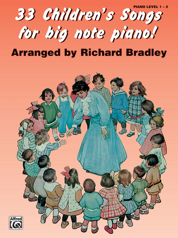 33 Children's Songs for Big Note Piano! Cover Image