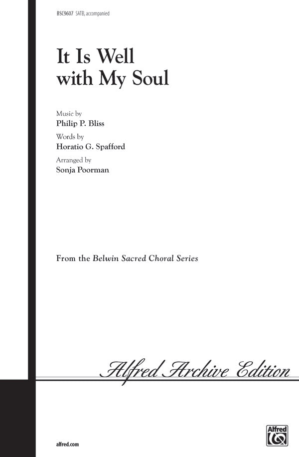It Is Well with My Soul Cover Image