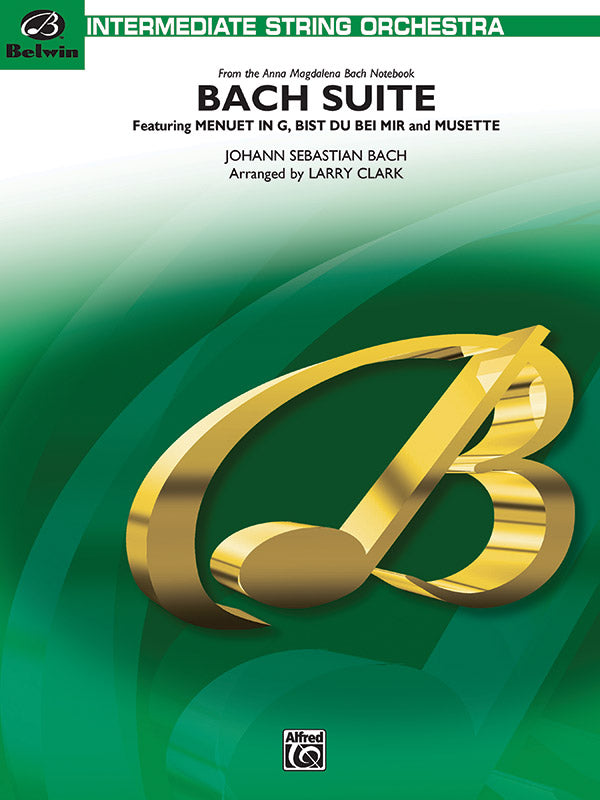 A Bach Suite: String Bass Sheet Music Preview