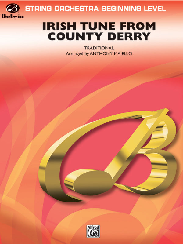 Irish Tune from County Derry Sheet Music Preview