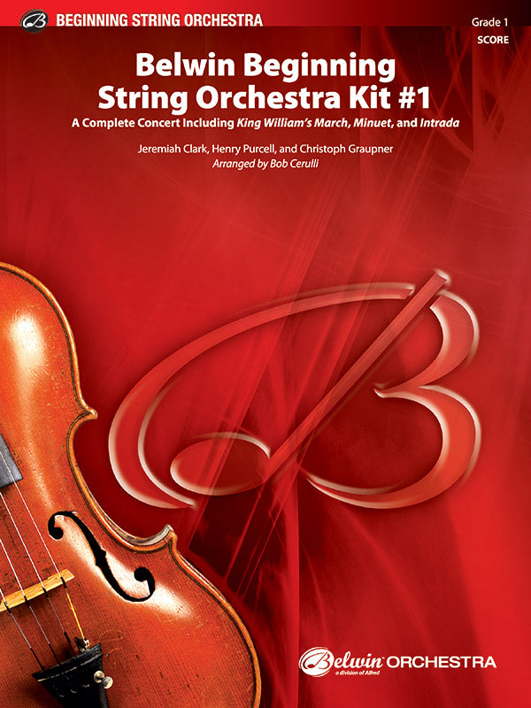 Belwin Beginning String Orchestra Kit #1 Cover Image