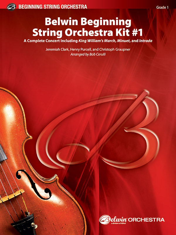 Belwin Beginning String Orchestra Kit #1: 2nd Violin Sheet Music Preview