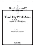 Two Holy Week Arias Cover Image